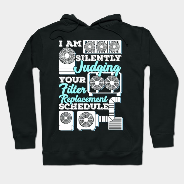 Funny HVAC Tech Job Profession Technician Gift Hoodie by Dolde08